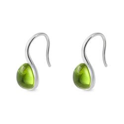 Pendientes Plata Argent Basic Mujer ARRJ005GV Cristal Verde