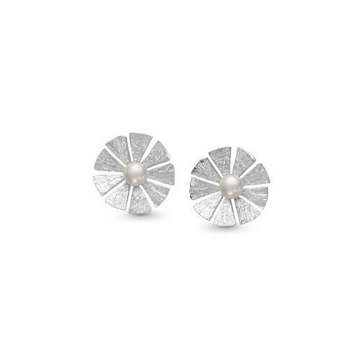 Pendientes Plata Argent Basic Mujer ARRM086O Perlas