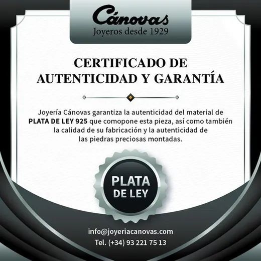 Pendientes Plata Argent Basic Mujer ARRT008R Aro Colgante