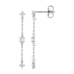 Pendientes Plata Argyor MRM (AG)335097.1 Colgante Circonitas