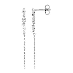 Pendientes Plata Argyor MRM (AG)335098.1 Circonitas Colgante Cadena