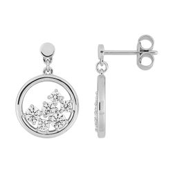 Pendientes Plata Argyor MRM (AG)335116.1 Colgante Circulo Circonitas