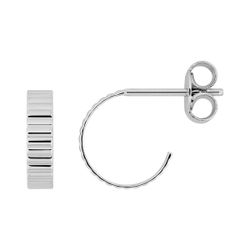 Pendientes Plata Argyor MRM (AG)335257 Medio Aro Canalado