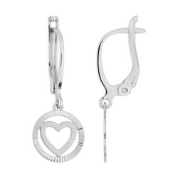 Pendientes Plata Argyor MRM (AG)335810 Colgante Corazón