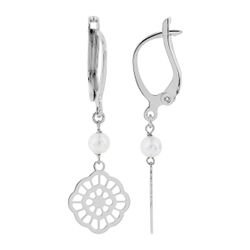 Pendientes Plata Argyor MRM (AG)335A00 Colgante Perla Mándala