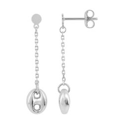 Pendientes Plata Argyor MRM (AG)335A08 Colgante Cadena Eslabones