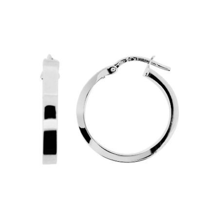 Pendientes Plata Argyor MRM Mujer (AG)235150 Aro En Brillo