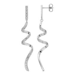 Pendientes Plata Argyor MRM Mujer (AG)335128.1 Entorchado Circonitas