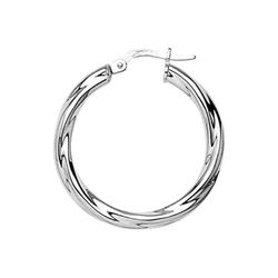 Pendientes Plata Argyor MRM Mujer (AG)335143 Aro En Brillo