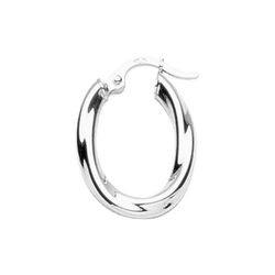 Pendientes Plata Argyor MRM Mujer (AG)335147 Aro En Brillo