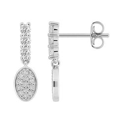Pendientes Plata Argyor MRM Mujer (AG)335155.1 Colgante Circonitas