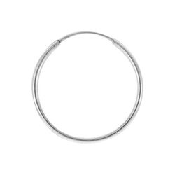Pendientes Plata Argyor MRM Mujer (AG)335166 Aro En Brillo