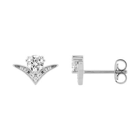 Pendientes Plata Argyor MRM Mujer (AG)335A19.1 Circonitas