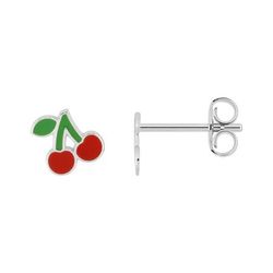 Pendientes Plata Argyor MRM Mujer (AG)335A34 Cerezas Esmaltada