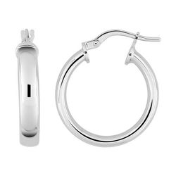 Pendientes Plata Argyor MRM Mujer (AG)335A56 Aro Liso En Brillo