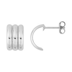 Pendientes Plata Argyor MRM Mujer (AG)335A62 Medio Aro En Brillo