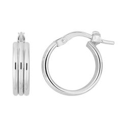 Pendientes Plata Argyor MRM Mujer (AG)335A72 Aro En Brillo