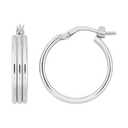 Pendientes Plata Argyor MRM Mujer (AG)335A73 Aro En Brillo