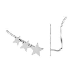 Pendientes Plata Argyor MRM Mujer (AG)335A78 Estrellas Lisas En Brillo