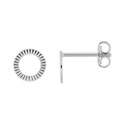 Pendientes Plata Argyor MRM Mujer (AG)335A85 Círculo En Brillo