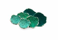 Pendientes Plata Arior 1144702XPP Atlas Verde Grande