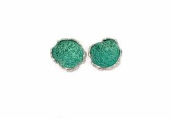 Pendientes Plata Arior 1144712XPP Atlas Mini Verde