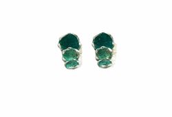 Pendientes Plata Arior 1144718XPP Atlas Verde Mini