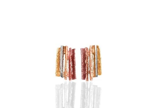 Pendientes Plata Arior 1,9x1,2cm 1143779XPP Junc Ocre Pequeńos