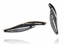 Pendientes Plata Arior Bori Gris 1144421XPP