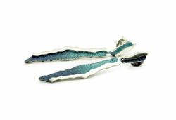Pendientes Plata Arior Carban Azul 1144683XPP