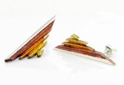 Pendientes Plata Arior Dana Grande Ocre 1144492XPP