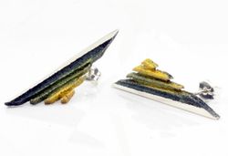 Pendientes Plata Arior Dana Grande Verde 1144490XPP
