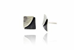 Pendientes Plata Arior Doble Fulla Medianos 1142671XP
