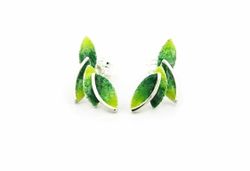 Pendientes Plata Arior Eire Verde Pequeńo 1144654EPP