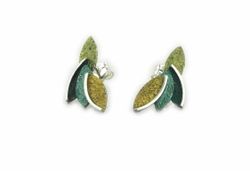 Pendientes Plata Arior Eire Verde Pequeńo 1144654XPP