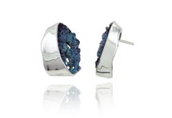 Pendientes Plata Arior Gala Azul Denim 1143369XPP