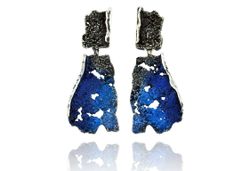 Pendientes Plata Arior Intenzza Dos Piezas Azul 4,2x1,6cm 1142571XPP