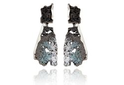 Pendientes Plata Arior Intenzza Dos Piezas Gris 4,2x1,6cm 1142813XPP