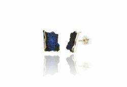 Pendientes Plata Arior Intenzza Pequeńos Azul 1142990XPP