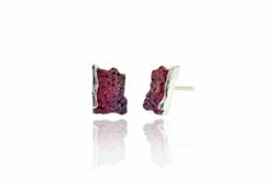 Pendientes Plata Arior Intenzza Pequeńos Rosa 1143042XPP