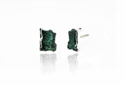 Pendientes Plata Arior Intenzza Pequeńos Verde 1143103XPP