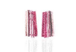 Pendientes Plata Arior Junc Grandes Rosa 1143926XPP