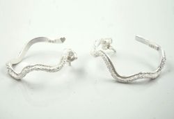 Pendientes Plata Arior Simone Texture Grandes 1144220MP