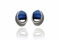 Pendientes Plata Arior Sinera Azul 1143459XPP