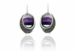 Pendientes Plata Arior Sinera Violeta 1143452XPG