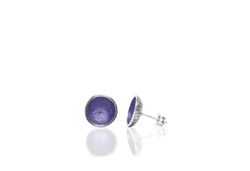 Pendientes Plata Arior Singular Redonda Violeta 1144476XPP