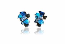 Pendientes Plata Arior Summum Impacto Azul 1143297XPP