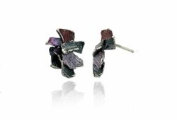 Pendientes Plata Arior Summum Impacto Rojo 1143295XPP
