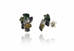 Pendientes Plata Arior Summum Impacto Verde 1143294XPP