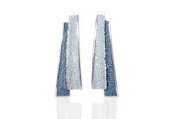 Pendientes Plata Arior Troia Grandes Azul 1143905XPP